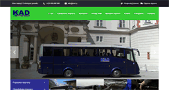 Desktop Screenshot of kad.cz